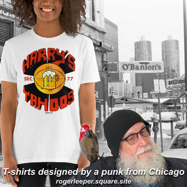T-shirts designed by a punk from Chicago leeper.info