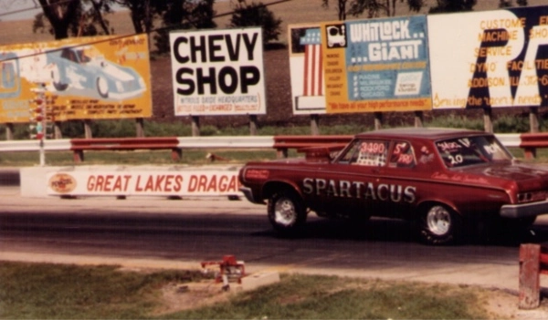 Spartacus, a beautiful Mopar in metal flake paint was always a treat to see at Da Grove!